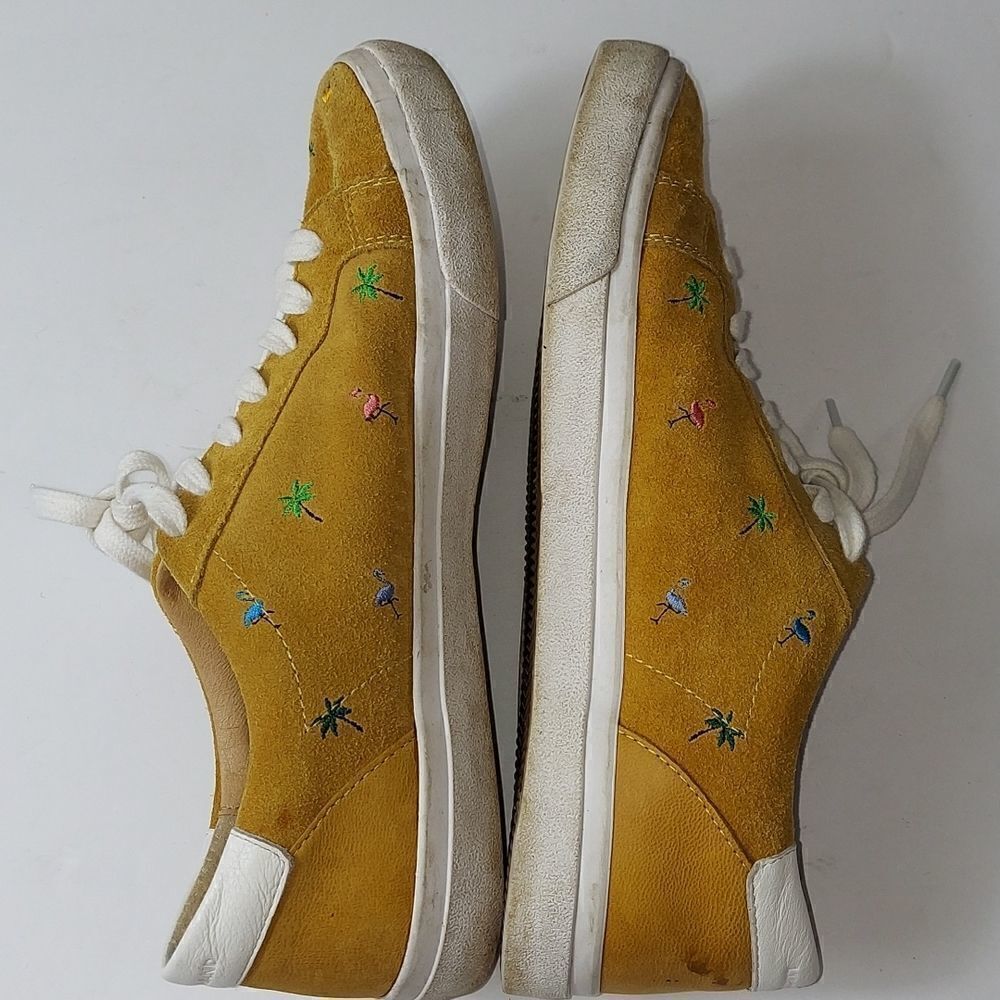 Lucky Brand Darleena Suede Sneakers Sz 9 - Picture 7 of 10